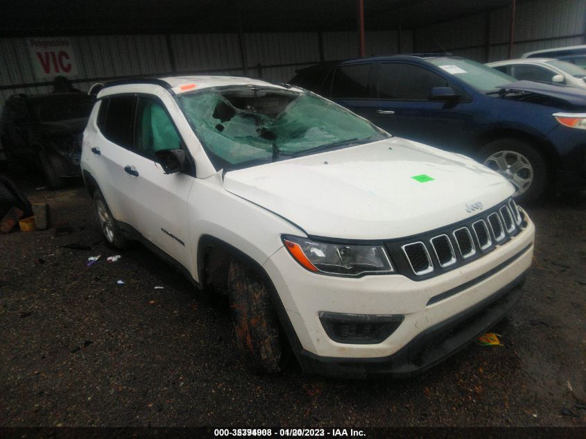 2020 JEEP COMPASS SPORT VIN: 3C4NJCAB8LT151163