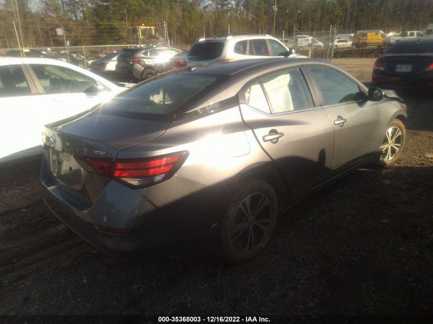 2021 NISSAN SENTRA SV VIN: 3N1AB8CVXMY241230