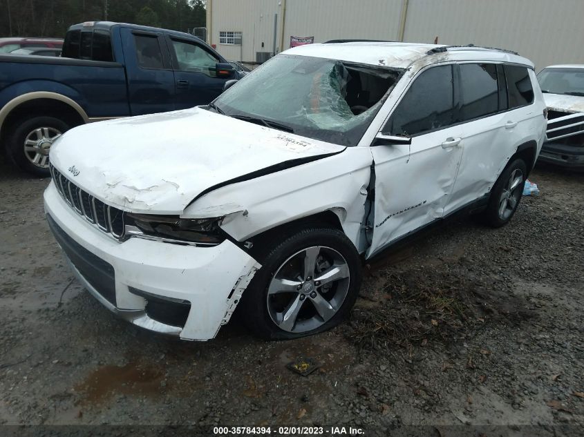 2021 JEEP GRAND CHEROKEE L LIMITED VIN: 1C4RJJBG7M8175938