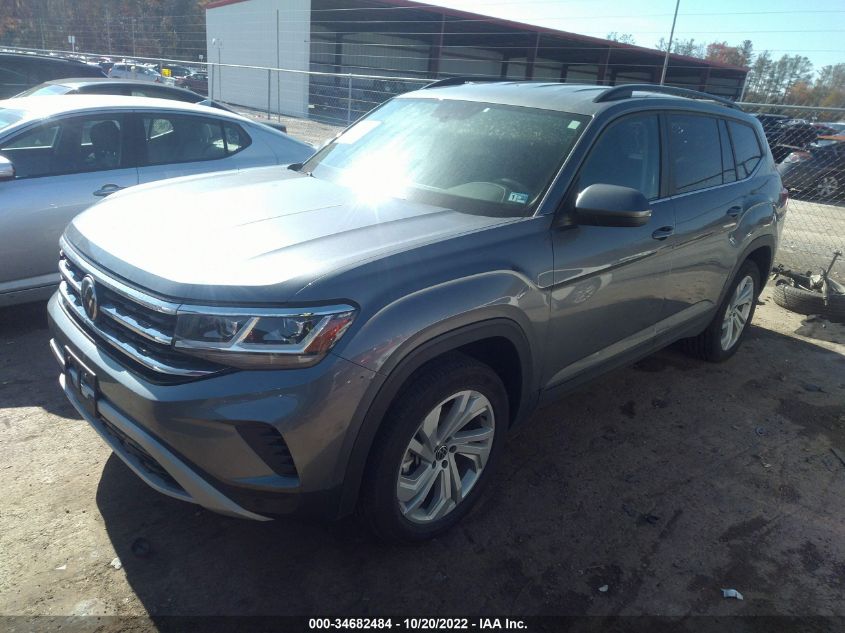 2022 VOLKSWAGEN ATLAS 3.6L V6 SE W/TECHNOLOGY VIN: 1V2HR2CA3NC516379