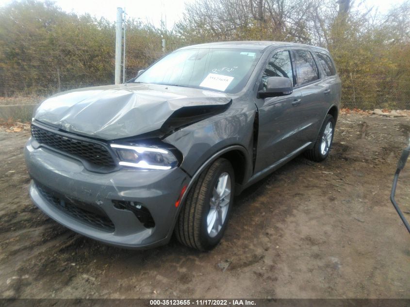 2022 DODGE DURANGO GT PLUS VIN: 1C4RDJDG9NC182912