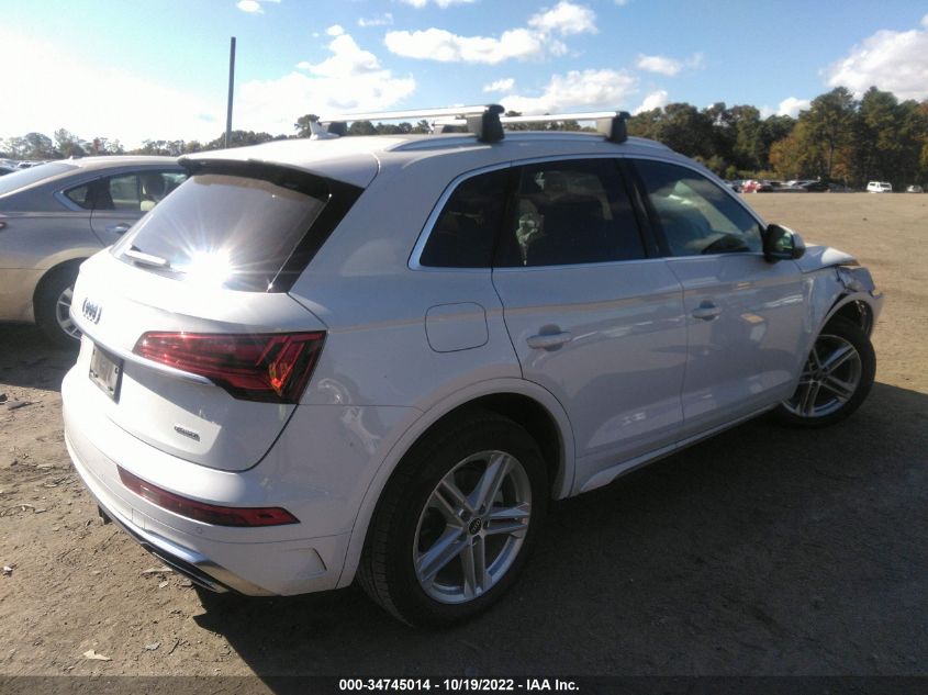 2021 AUDI Q5 PREMIUM PLUS VIN: WA1E2AFY5M2048150