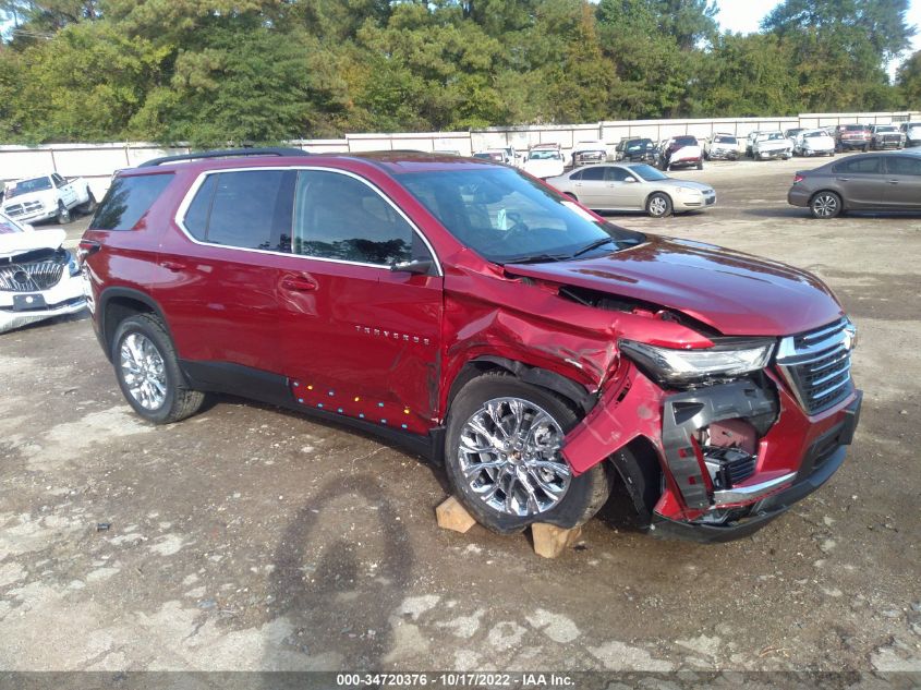 2023 CHEVROLET TRAVERSE LT CLOTH VIN: 1GNERGKW0PJ117482