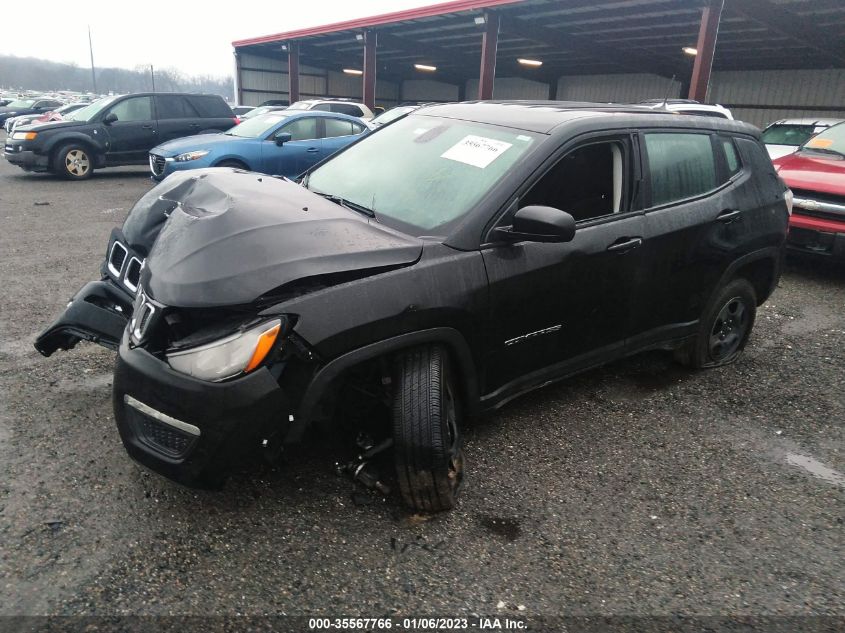 2021 JEEP COMPASS SPORT VIN: 3C4NJDABXMT572129