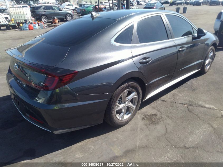 2022 HYUNDAI SONATA SE VIN: 5NPEG4JA2NH147348