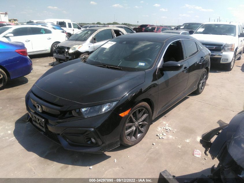 2021 HONDA CIVIC HATCHBACK EX VIN: SHHFK7H69MU232429