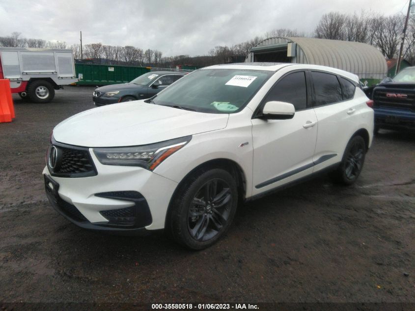2021 ACURA RDX W/A-SPEC PACKAGE VIN: 5J8TC2H68ML041247