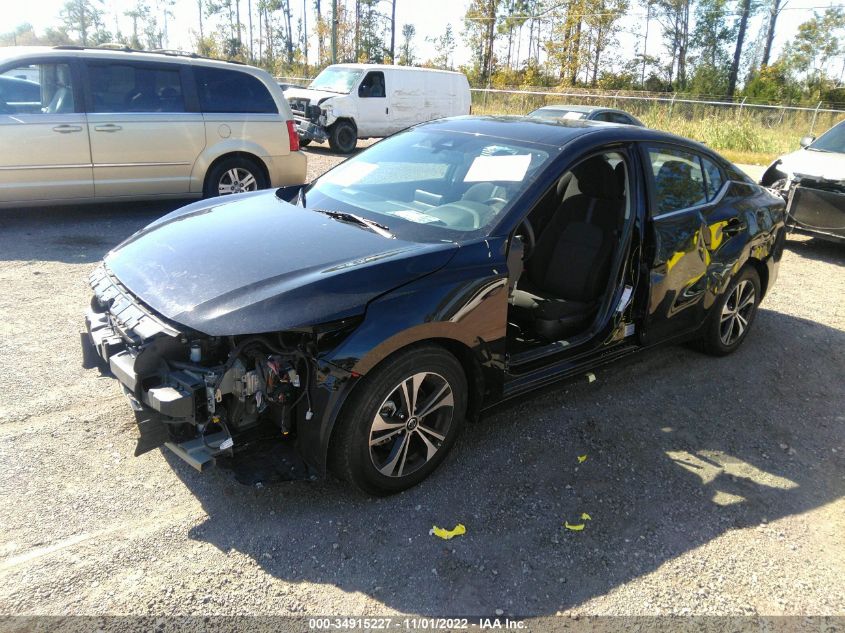 2021 NISSAN SENTRA SV VIN: 3N1AB8CV0MY224081