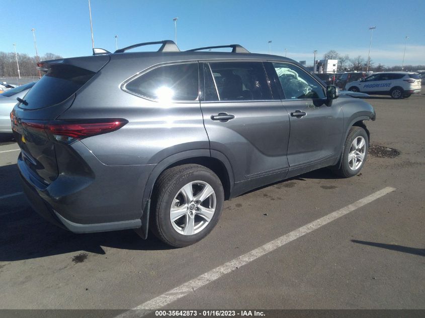 2021 TOYOTA HIGHLANDER L VIN: 5TDCZRBH7MS149096