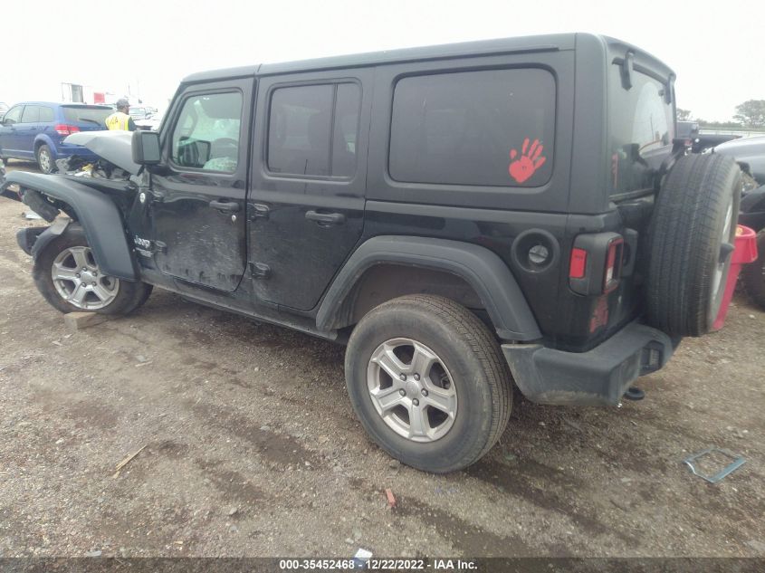 2020 JEEP WRANGLER UNLIMITED SPORT S VIN: 1C4HJXDN8LW224052