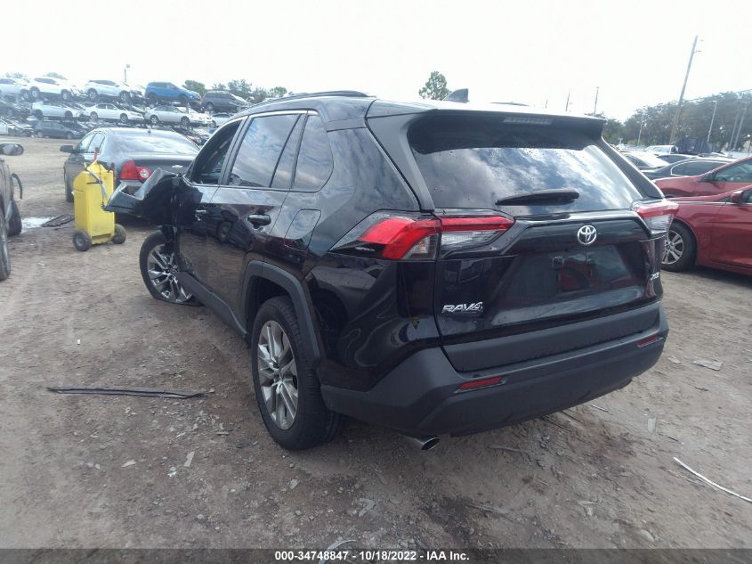 2022 TOYOTA RAV4 XLE PREMIUM VIN: 2T3C1RFV4NC183148