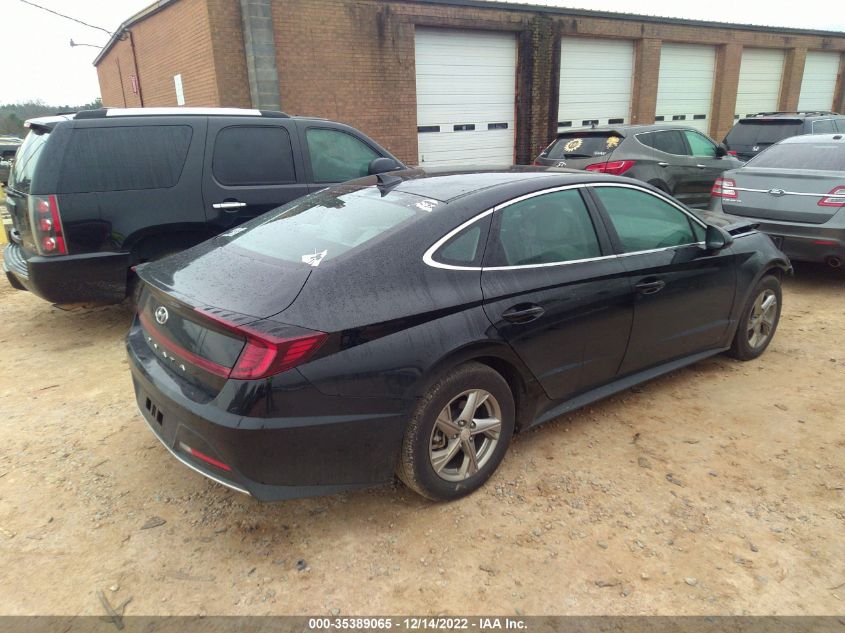 2022 HYUNDAI SONATA SE VIN: 5NPEG4JA1NH142934