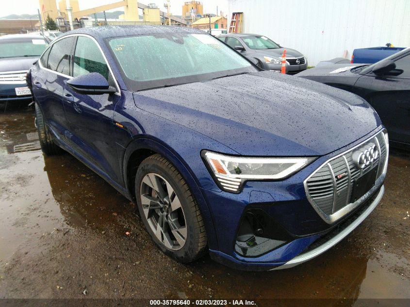 2022 AUDI E-TRON SPORTBACK S LINE PREMIUM VIN: WA11AAGE7NB023578