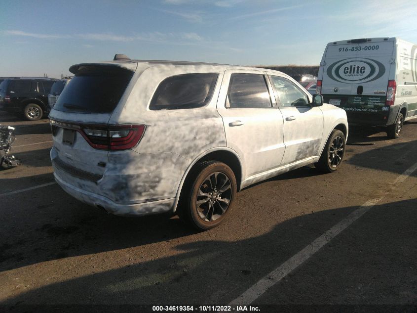 2021 DODGE DURANGO GT VIN: 1C4RDJDG3MC752630
