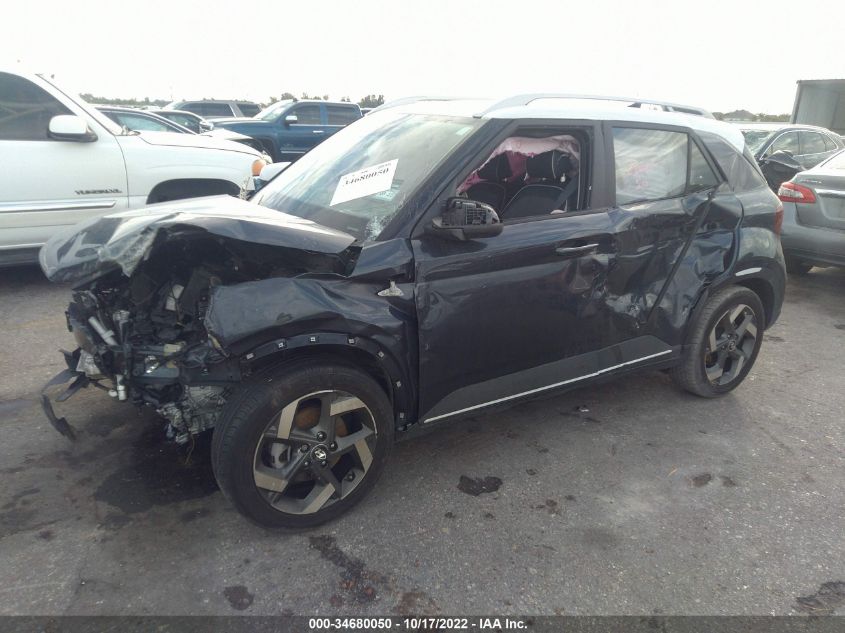 2021 HYUNDAI VENUE DENIM VIN: KMHRC8A37MU129661
