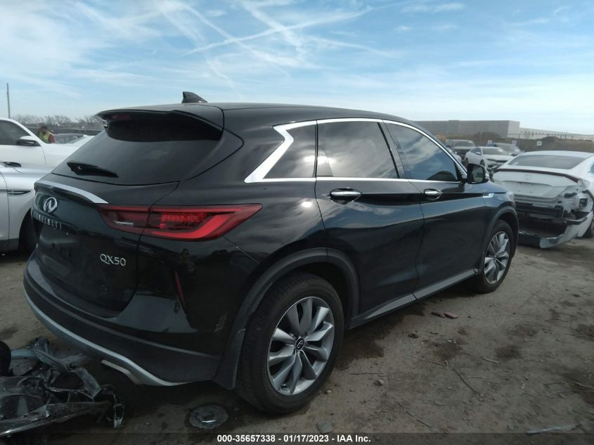 2022 INFINITI QX50 PURE VIN: 3PCAJ5AB4NF116986