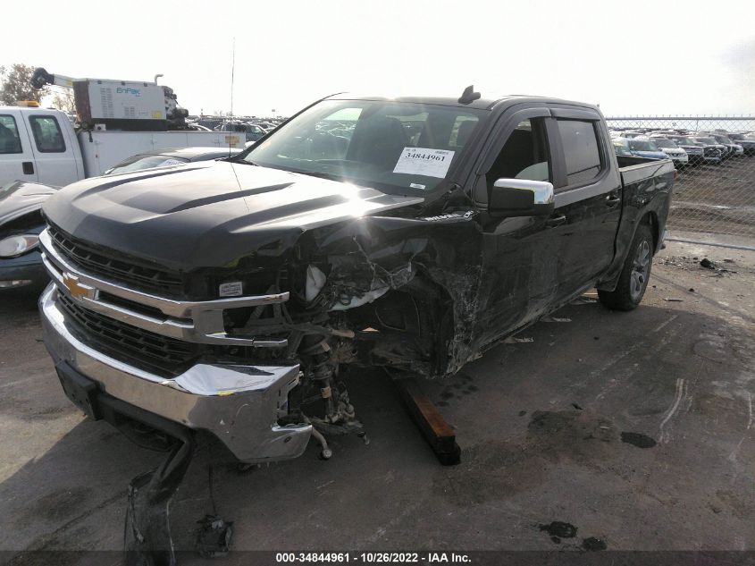 2022 CHEVROLET SILVERADO 1500 LTD LT VIN: 1GCPYJEK2NZ158883