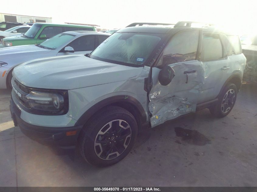 2022 FORD BRONCO SPORT OUTER BANKS VIN: 3FMCR9C60NRD77583