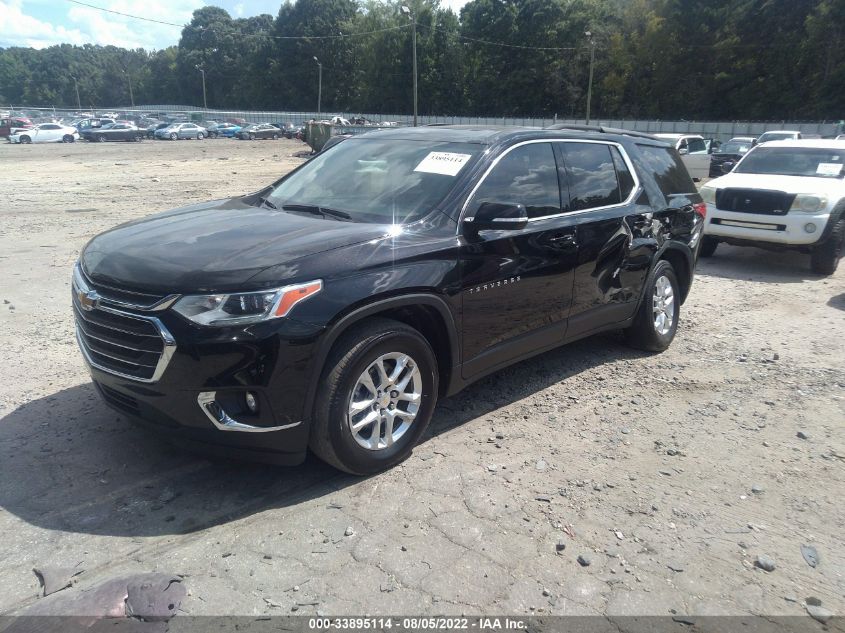 2021 CHEVROLET TRAVERSE LT CLOTH VIN: 1GNERGKW5MJ120647