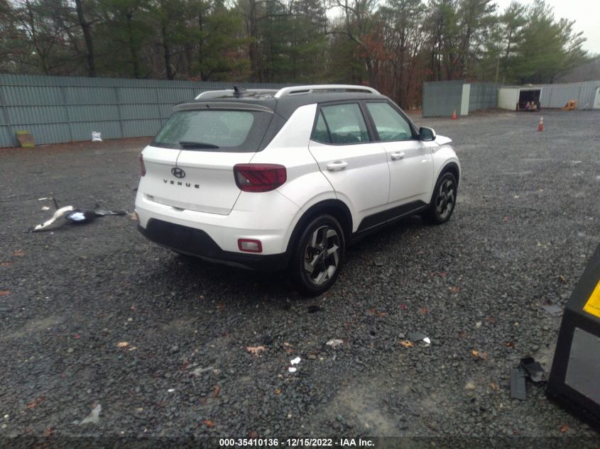 2021 HYUNDAI VENUE SEL VIN: KMHRC8A38MU083631