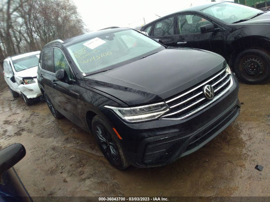 2022 VOLKSWAGEN TIGUAN SE VIN: 3VV2B7AXXNM036095