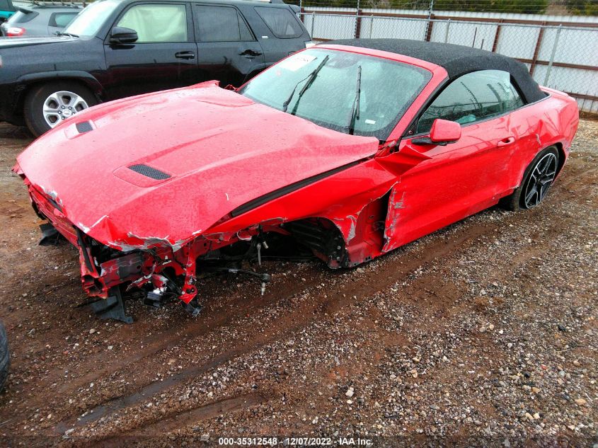 2022 FORD MUSTANG ECOBOOST VIN: 1FATP8UH2N5103606