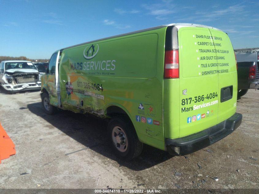 2020 CHEVROLET EXPRESS CARGO VAN VIN: 1GCWGBFP0L1139372