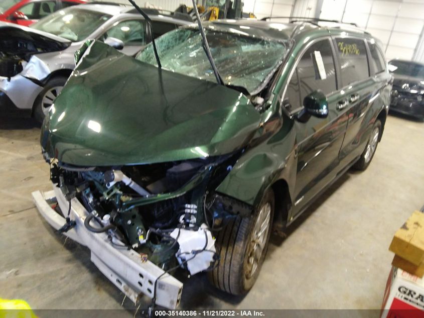 2021 TOYOTA SIENNA LIMITED/PLATINUM VIN: 5TDESKFC6MS032578