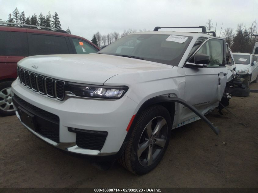 2022 JEEP GRAND CHEROKEE L LIMITED VIN: 1C4RJKBGXN8559770