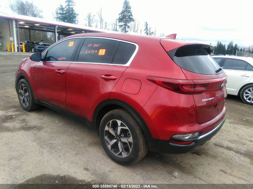 2022 KIA SPORTAGE LX VIN: KNDPM3AC1N7994394