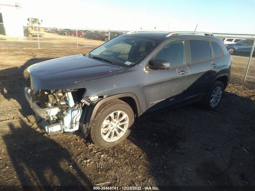 2021 JEEP CHEROKEE LATITUDE VIN: 1C4PJLCB8MD121240