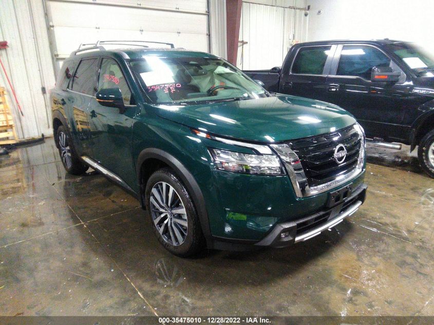 2022 NISSAN PATHFINDER PLATINUM VIN: 5N1DR3DK9NC267398