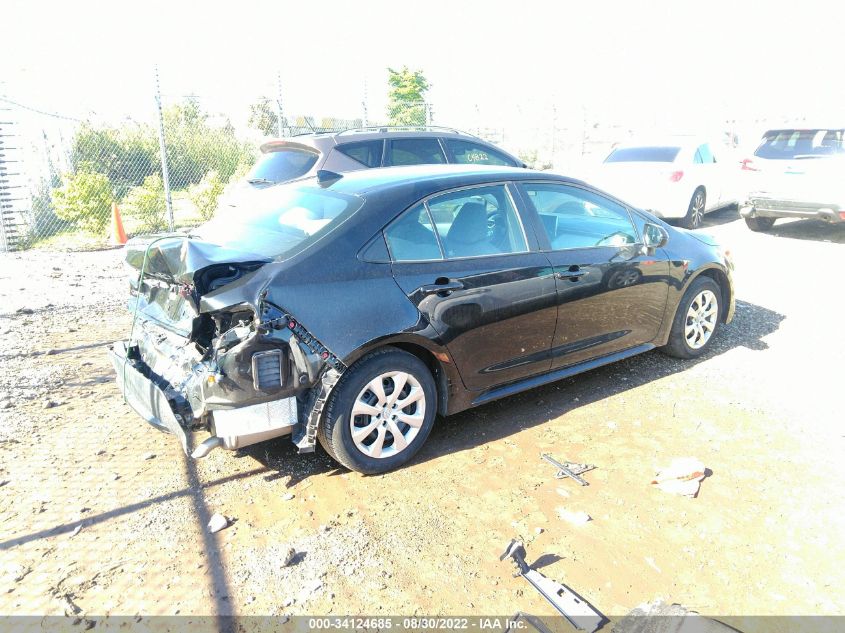 2020 TOYOTA COROLLA LE VIN: 5YFEPRAE7LP066538