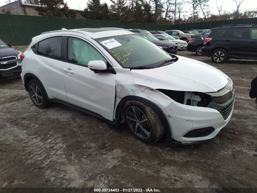 2022 HONDA HR-V EX VIN: 3CZRU6H53NM775275