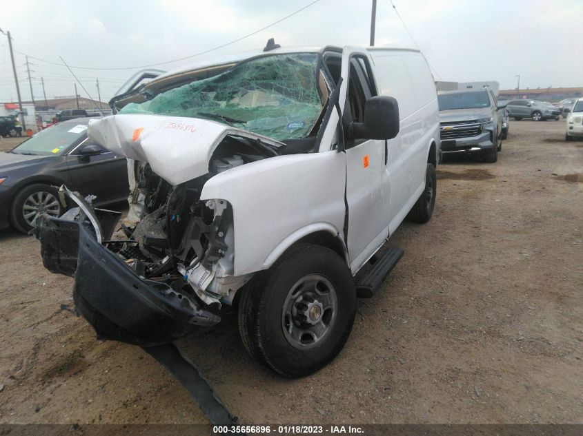 2022 CHEVROLET EXPRESS CARGO VAN VIN: 1GCWGAFP0N1275773