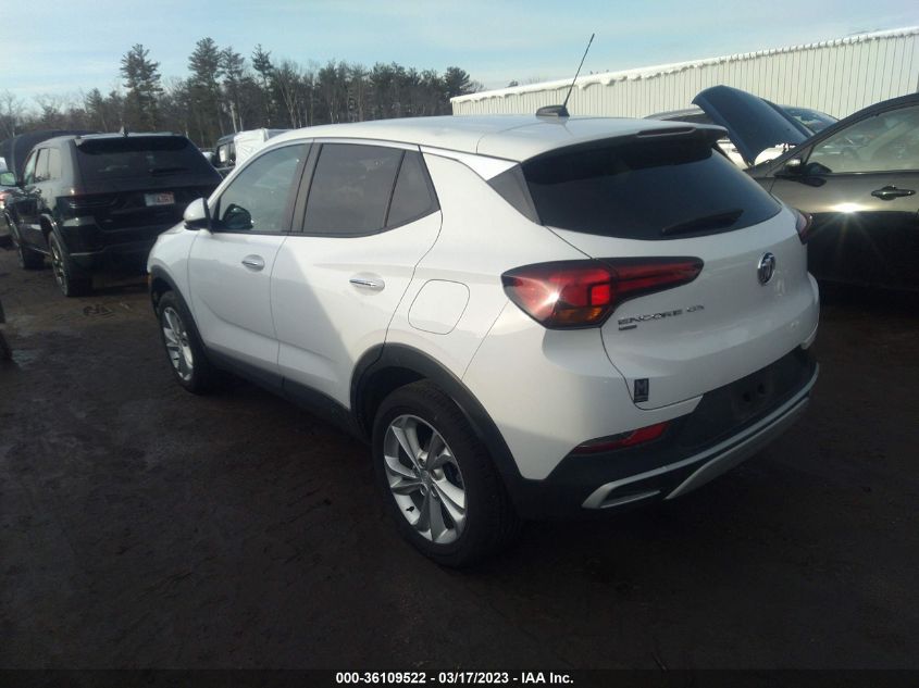 2022 BUICK ENCORE GX PREFERRED VIN: KL4MMCSL9NB109299
