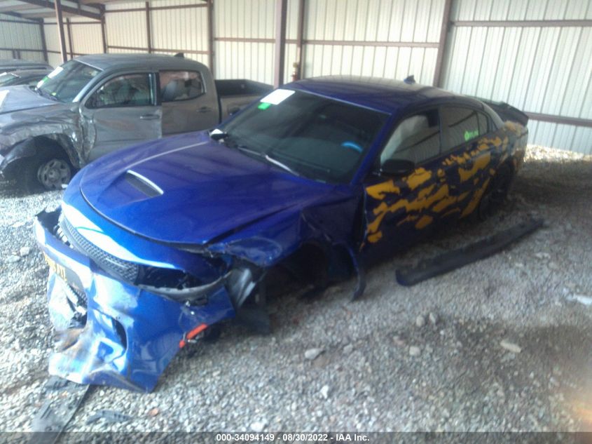 2021 DODGE CHARGER R/T VIN: 2C3CDXCT2MH598307