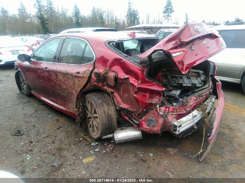 2022 TOYOTA CAMRY HYBRID XLE VIN: 4T1F31AK4NU589475