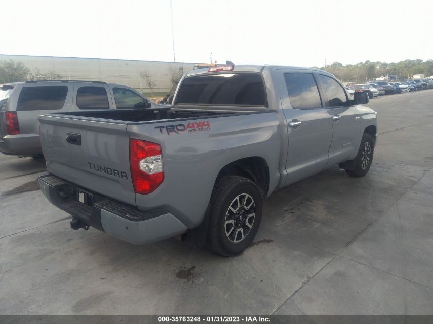 2021 TOYOTA TUNDRA 4WD LIMITED VIN: 5TFHY5F16MX008755