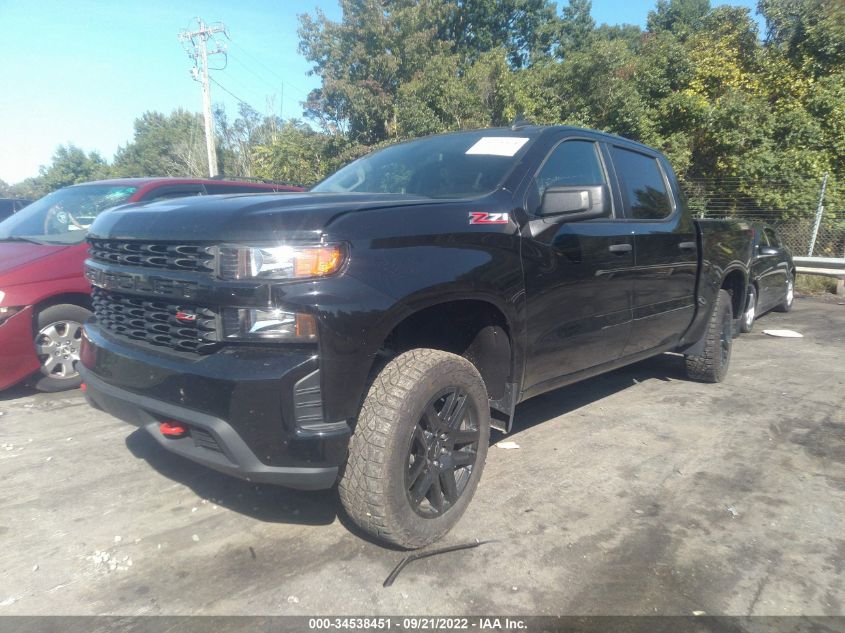 2021 CHEVROLET SILVERADO 1500 CUSTOM TRAIL BOSS VIN: 1GCPYCEF8MZ269595