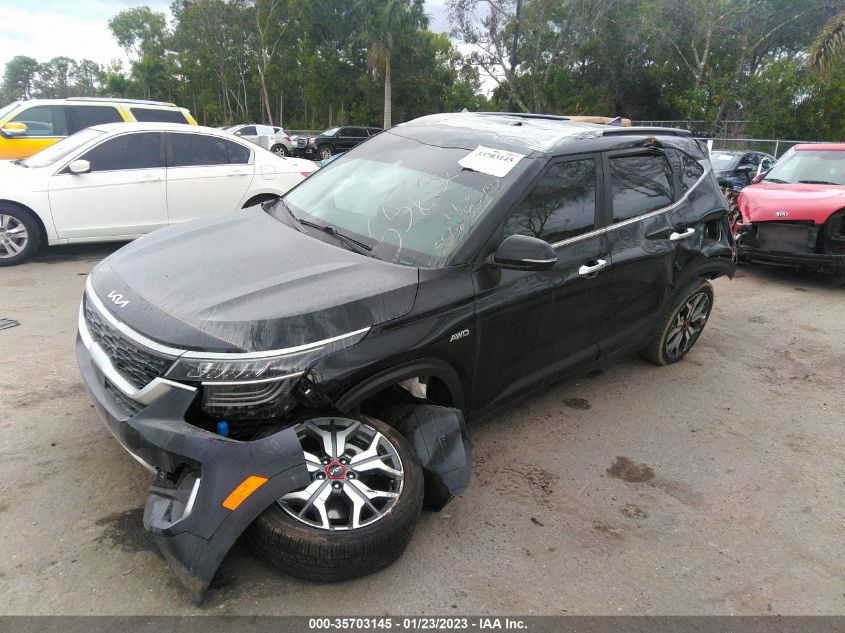 2022 KIA SELTOS SX VIN: KNDETCA22N7235562