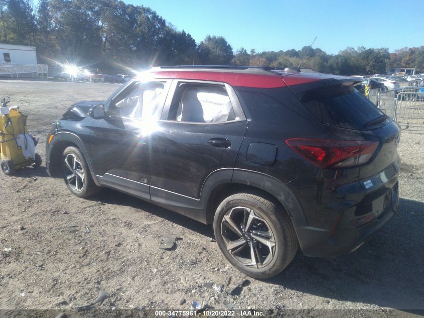 2021 CHEVROLET TRAILBLAZER RS VIN: KL79MTSL4MB034096