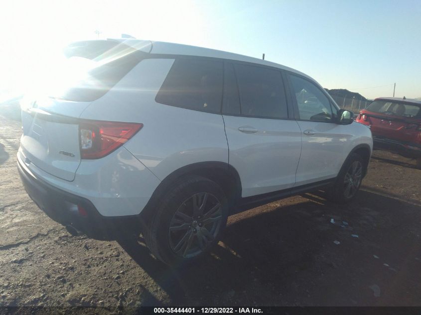 2020 HONDA PASSPORT EX-L VIN: 5FNYF8H50LB014437