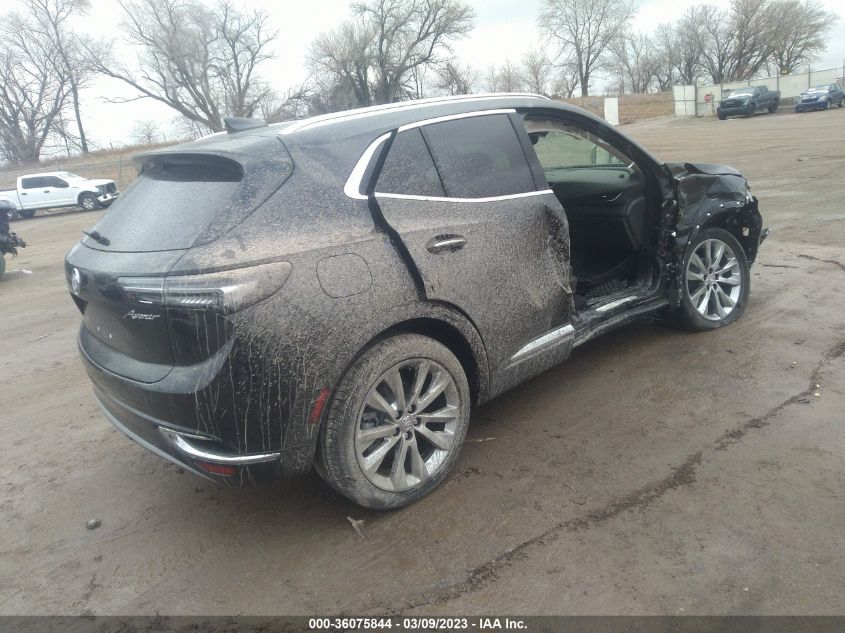2022 BUICK ENVISION AVENIR VIN: LRBFZSR4XND169636