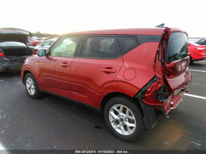 2022 KIA SOUL S VIN: KNDJ23AU7N7818535