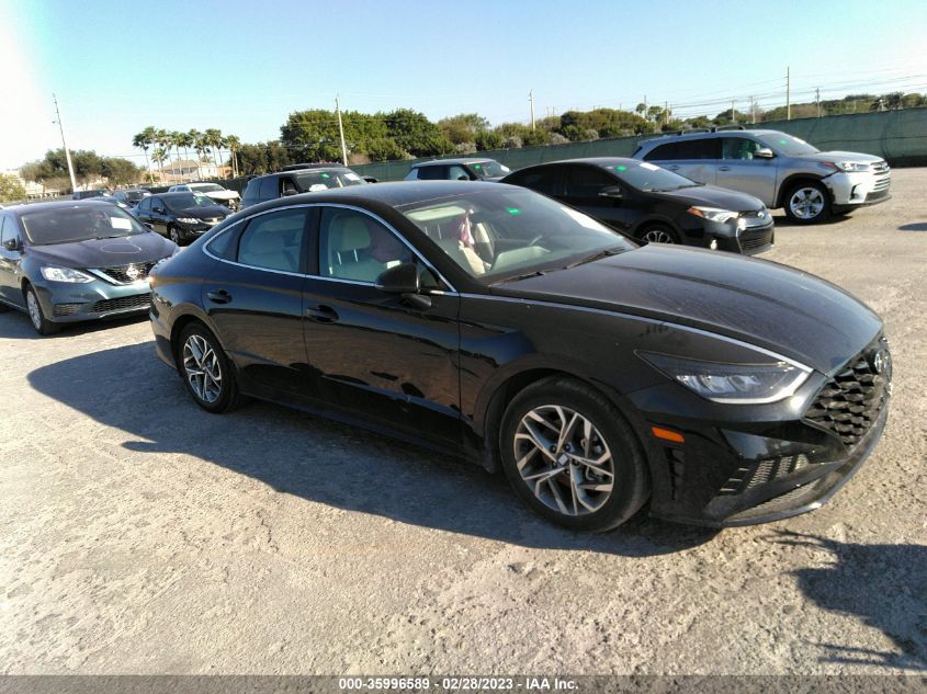 2022 HYUNDAI SONATA SEL VIN: KMHL64JA0NA205213