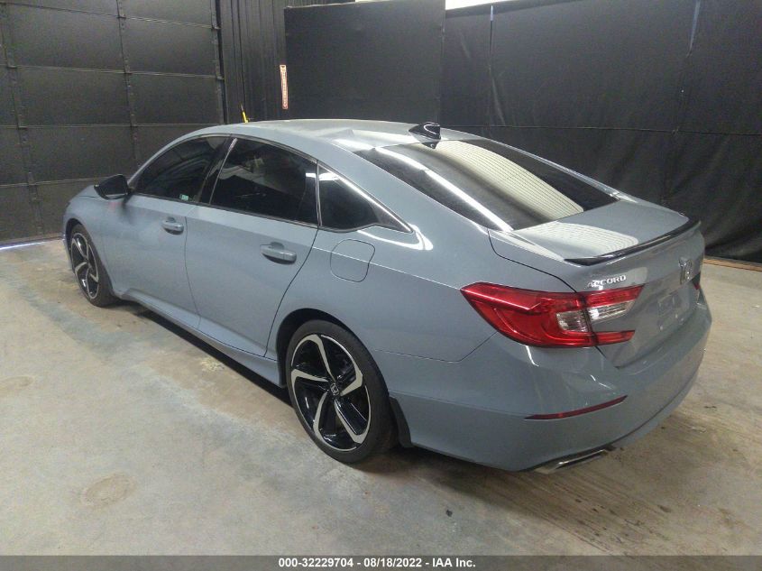 2021 HONDA ACCORD SEDAN SPORT SE VIN: NY76099