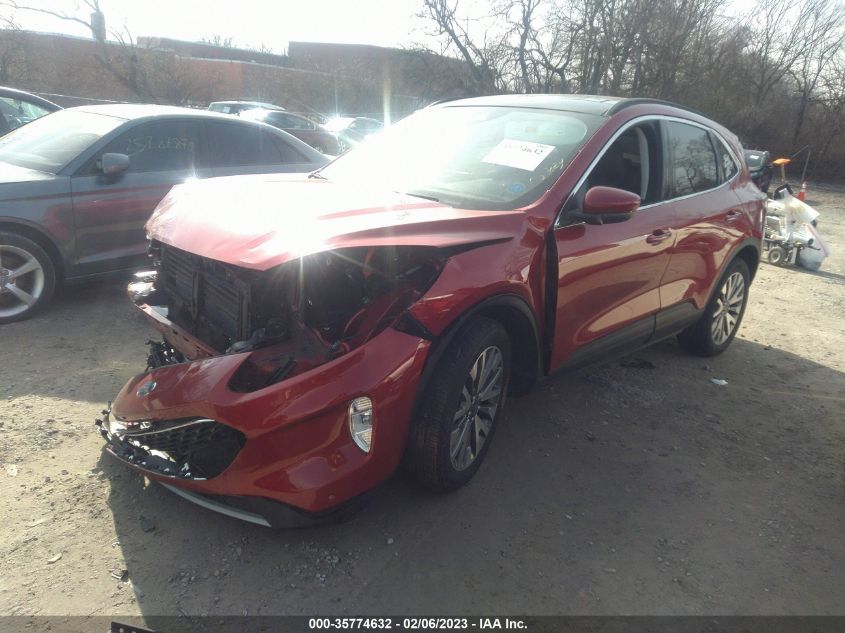 2022 FORD ESCAPE TITANIUM HYBRID VIN: 1FMCU9DZ9NUA87567