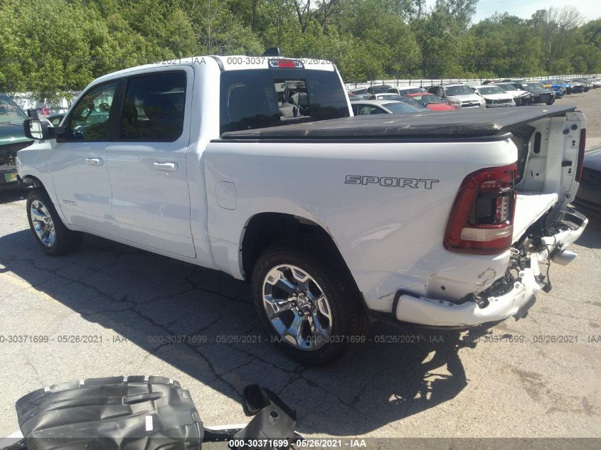 2020 RAM 1500 BIG HORN VIN: 1C6SRFFT7LN108696