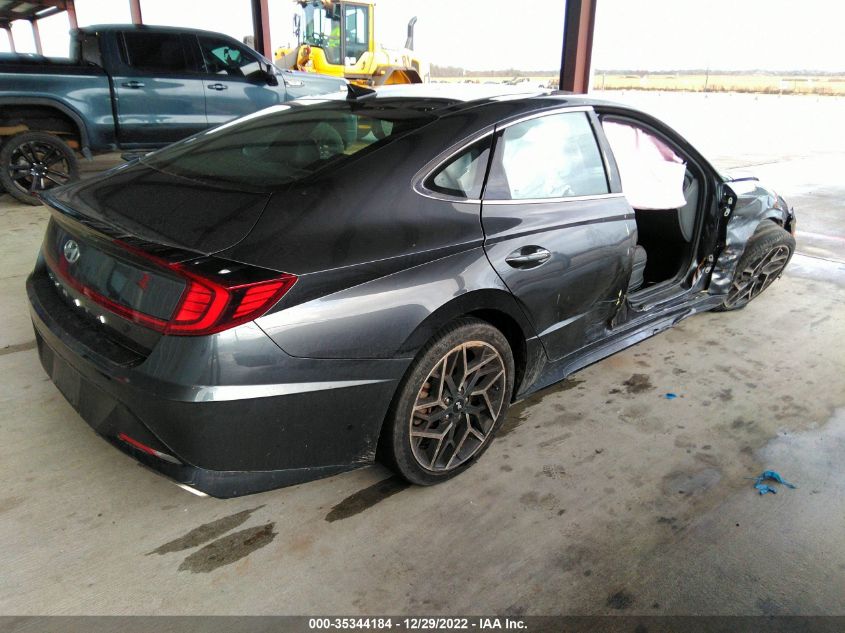 2021 HYUNDAI SONATA N LINE VIN: 5NPEK4JC3MH131139